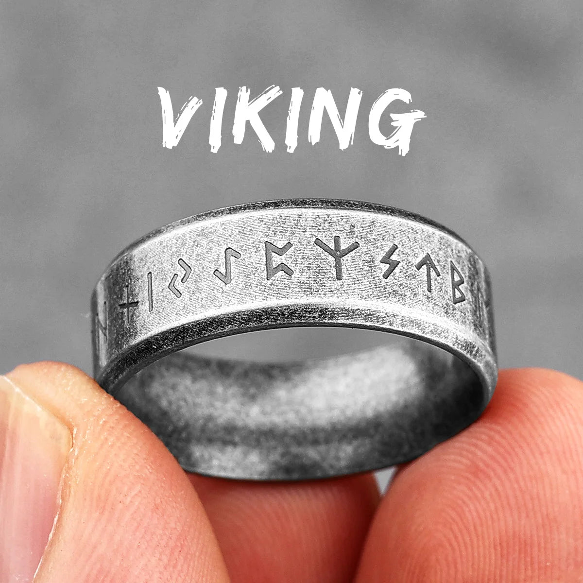 PENDRA Symbol Boyfriend Biker Steel Ring