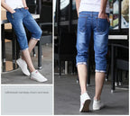 PENDRA Teenagers Cropped Korean Jeans