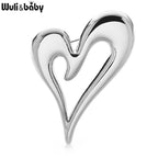 PENDRA 3-color Heart Brooch