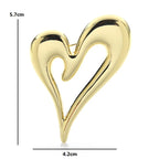 PENDRA 3-color Heart Brooch
