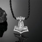 PENDRA Rune Norse Hammer Necklace
