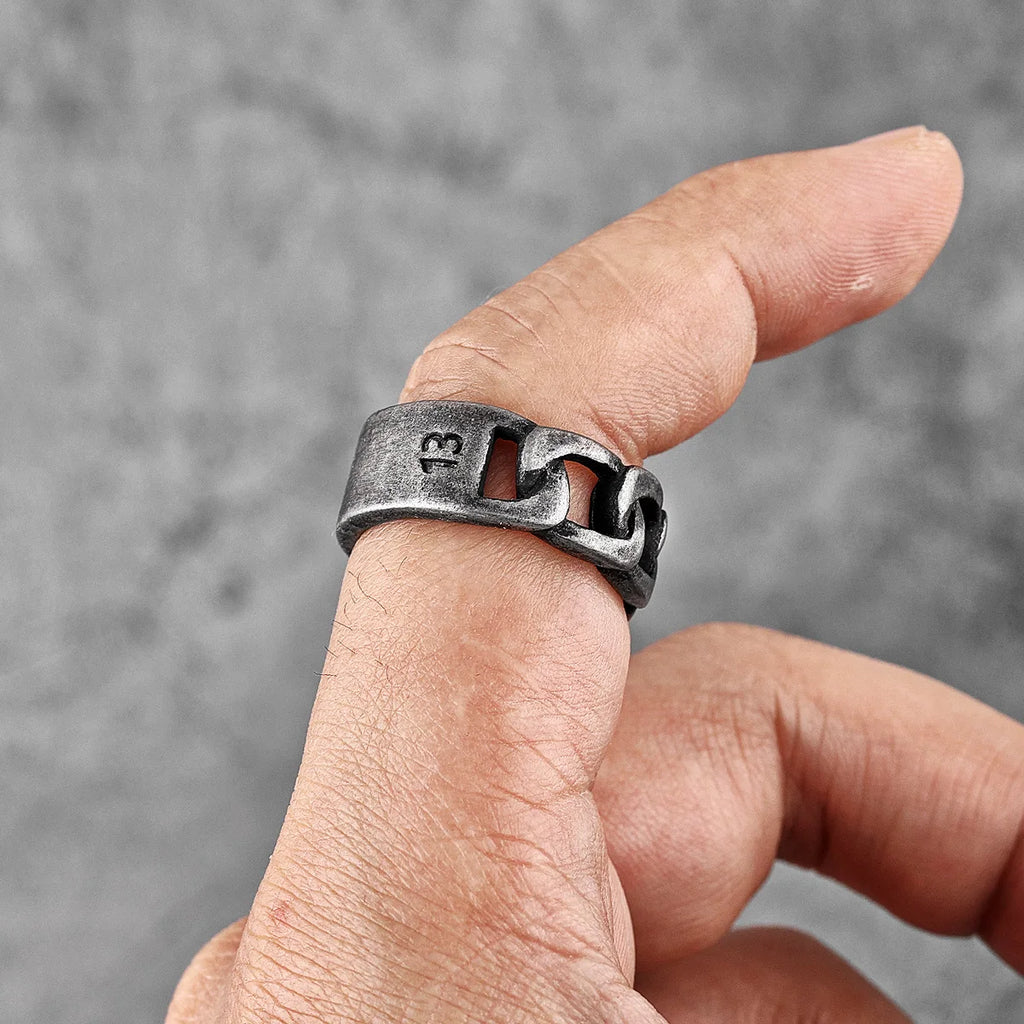 PENDRA Love Forever Couple Steel Ring