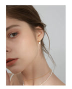 PENDRA Hoop Silver Gold Earrings