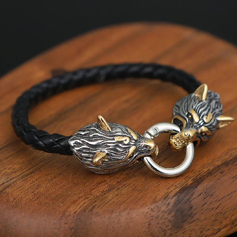 PENDRA Wolf Black Bracelet