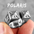 PENDRA Gothic Flower Open Ring