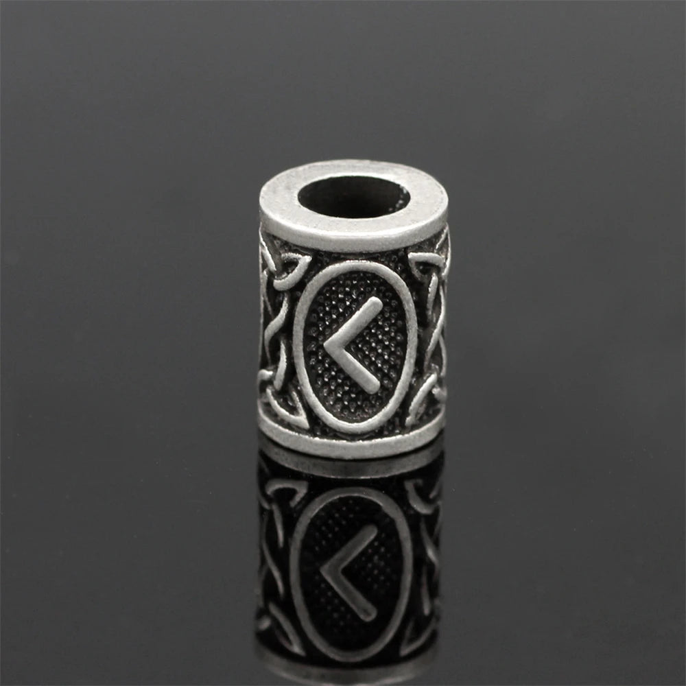 PENDRA Rune Norse Beaded Necklace
