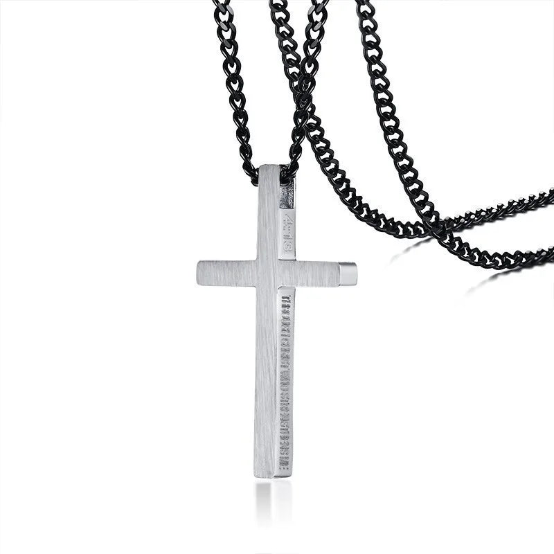 PENDRA Philippians Cross Pendant Necklace