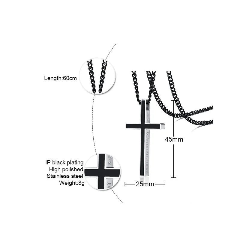 PENDRA Philippians Cross Pendant Necklace