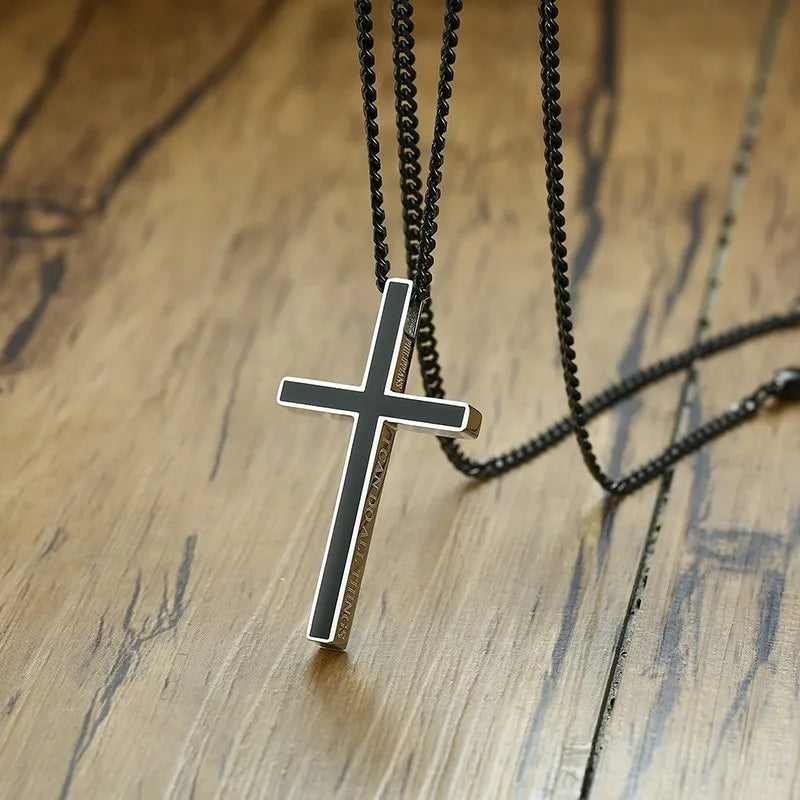 PENDRA Philippians Cross Pendant Necklace