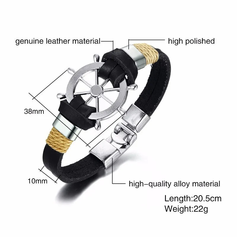 PENDRA Corselle Braided Leather Bracelet