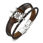 PENDRA Corselle Braided Leather Bracelet