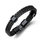 PENDRA Bobo Black Leather Bracelet