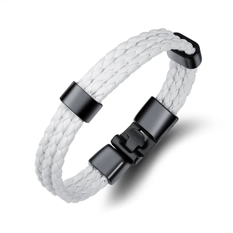 PENDRA Bobo Black Leather Bracelet