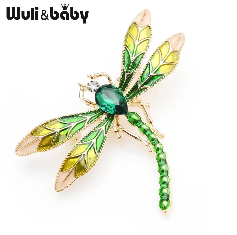 PENDRA Celestine Crystal Brooch