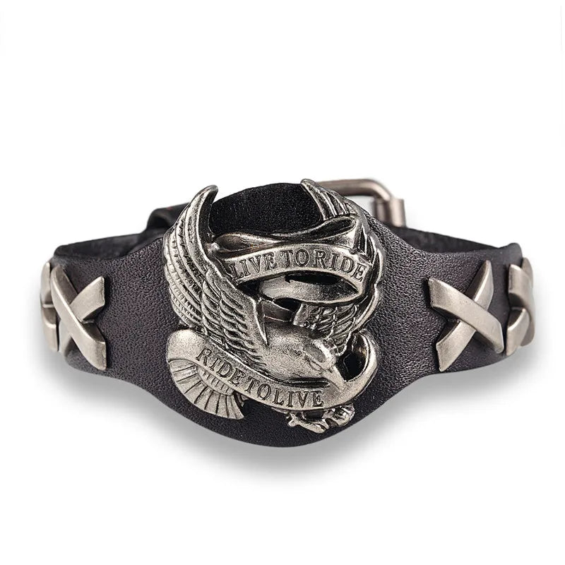 PENDRA Eagle Classic Skull Bracelet