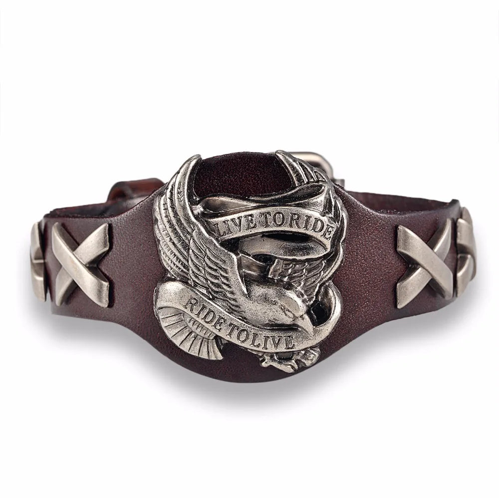 PENDRA Eagle Classic Skull Bracelet