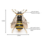 PENDRA Meliora2 Bee Brooch
