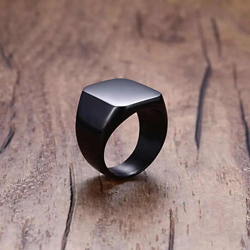 PENDRA MONOGRAM BIKER FANCY Steel Ring
