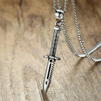 PENDRA Dagger Sword Pendant Necklace