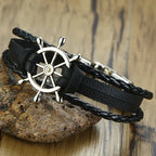 PENDRA Corselle Braided Leather Bracelet