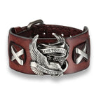 PENDRA Eagle Classic Leather Bracelet