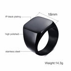 PENDRA MONOGRAM BIKER FANCY Steel Ring