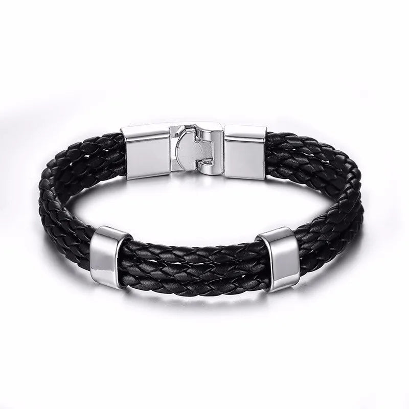 PENDRA Bobo Black Leather Bracelet
