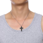 PENDRA Cross Urn Pendant Necklace