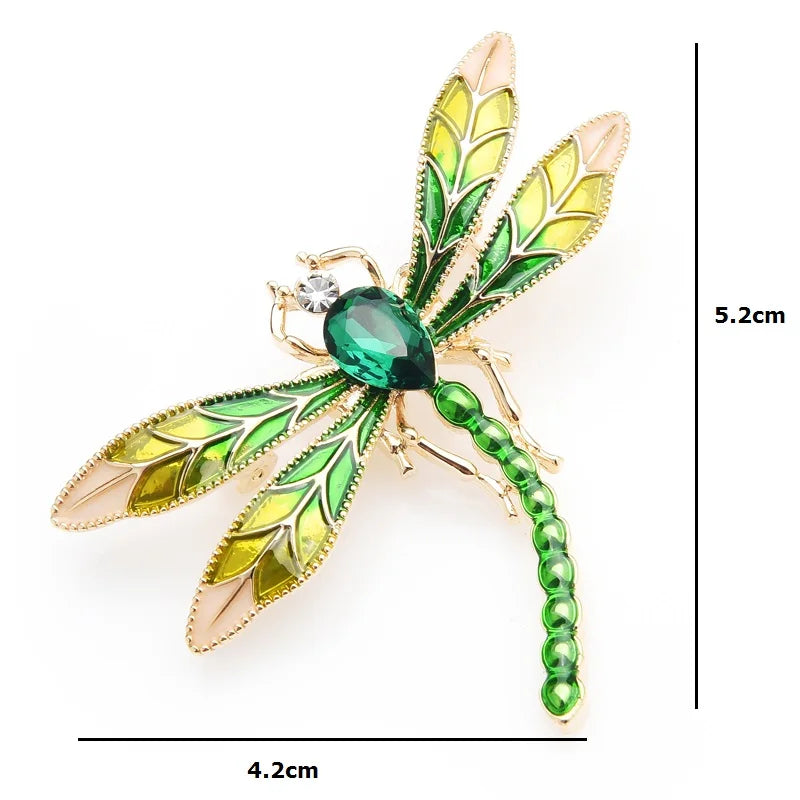 PENDRA Celestine Crystal Brooch
