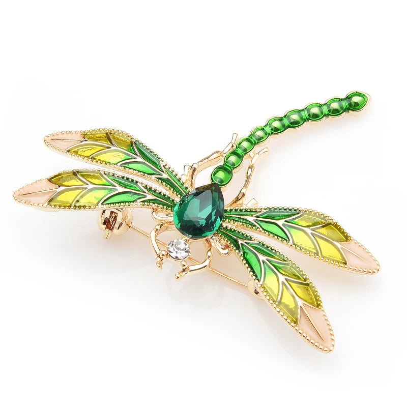PENDRA Celestine Crystal Brooch