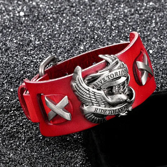 PENDRA Eagle Classic Leather Bracelet