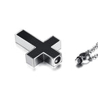 PENDRA Cross Urn Pendant Necklace
