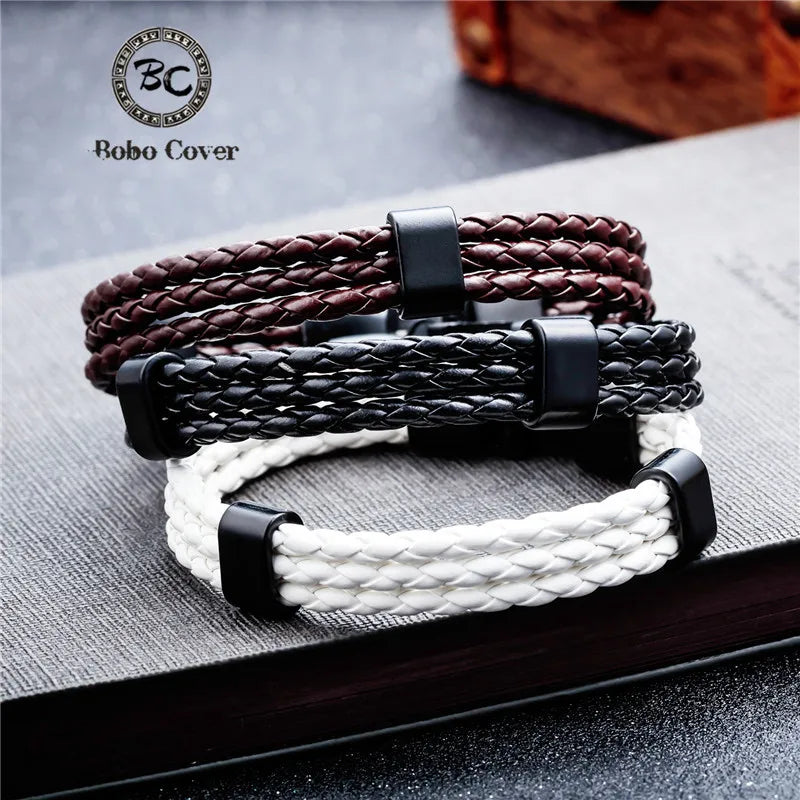 PENDRA Bobo Black Leather Bracelet