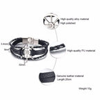 PENDRA Corselle Braided Leather Bracelet