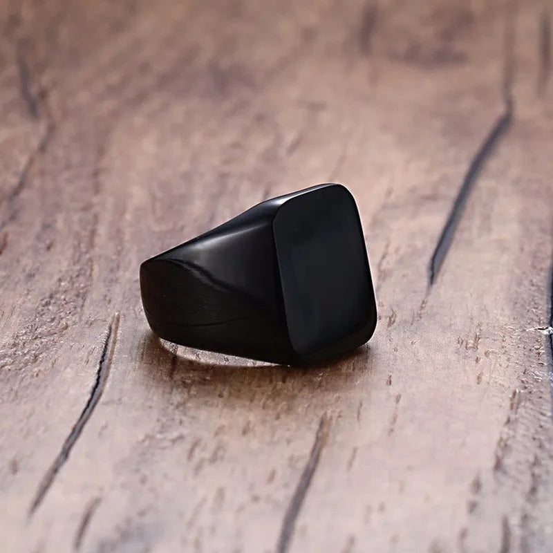 PENDRA MONOGRAM BIKER FANCY Steel Ring