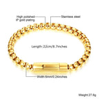 PENDRA Wheat Link Bracelet