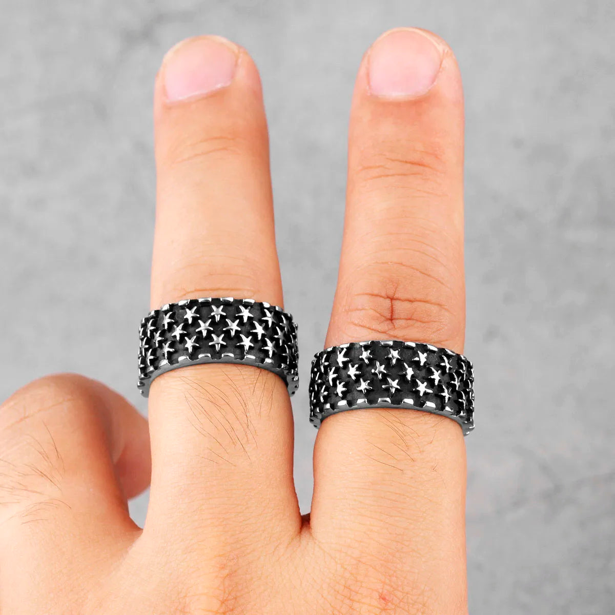 PENDRA Starry Night Star Ring