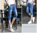 PENDRA Teenagers Cropped Korean Jeans
