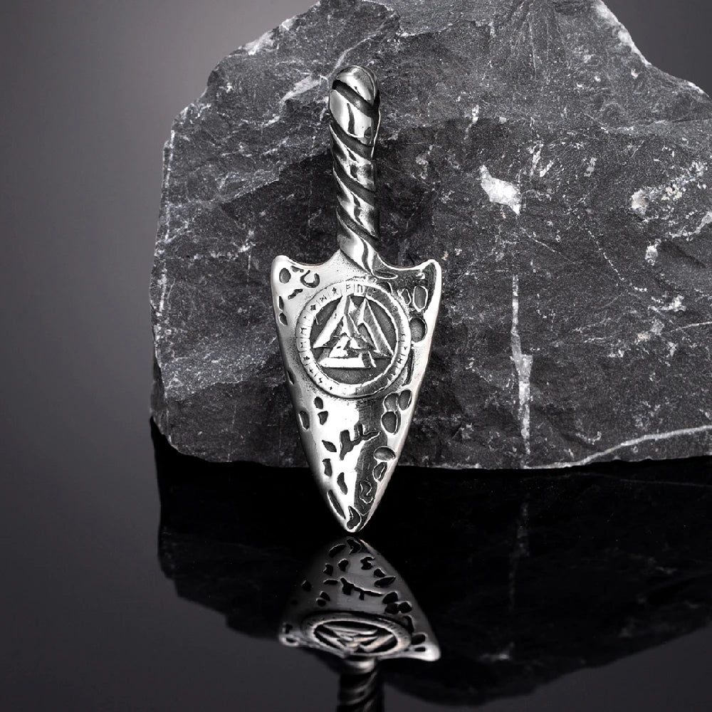 PENDRA Rune Gold Vegvisir Necklace