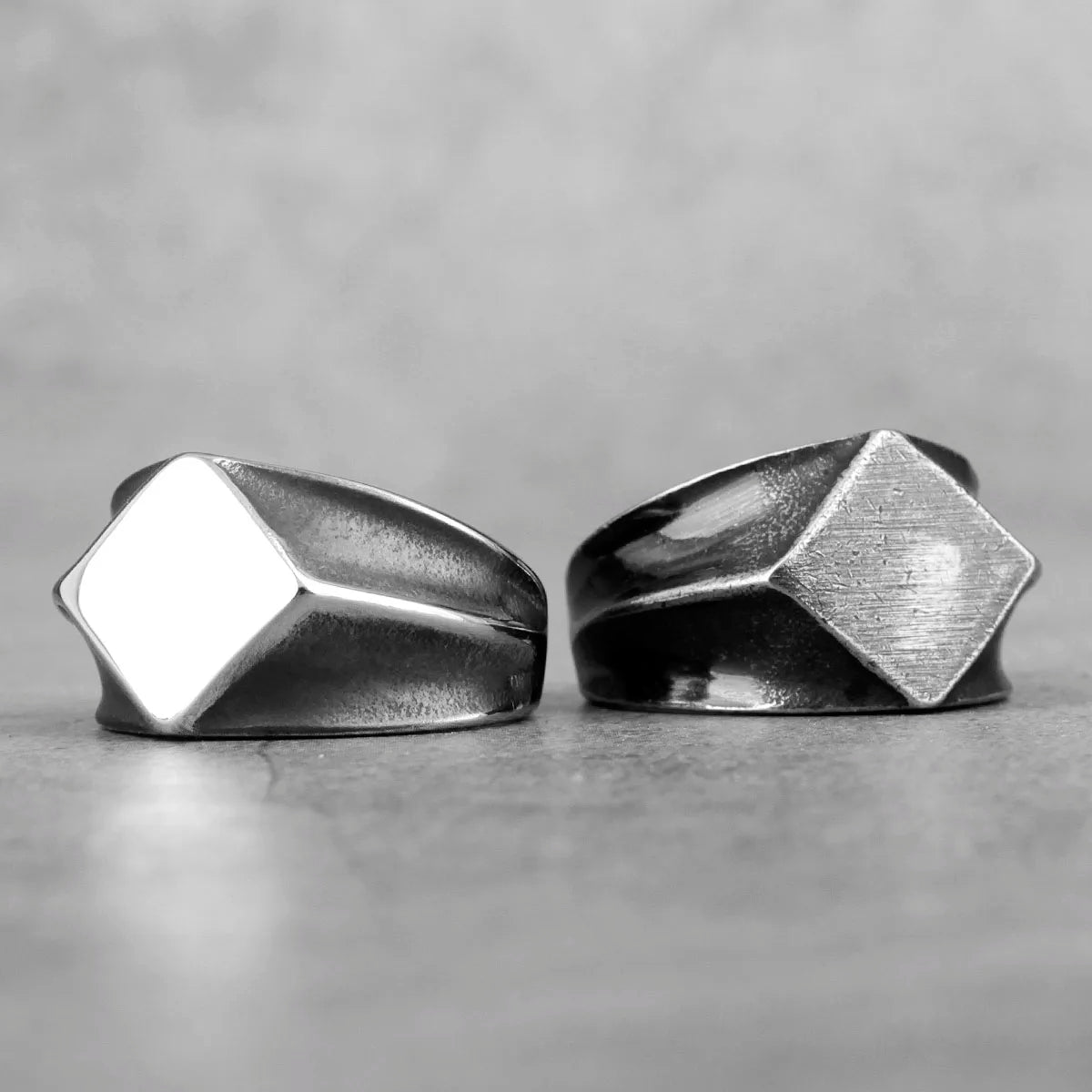 PENDRA Polygon Trend Punk Ring