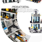 PENDRA Police Station Prison Building Set