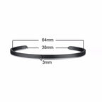Bangle Bracelet Men, Cuff Bracelets, Stainless Steel Bracelet, Dainty Brazalets, Minimalist Bracelet Jewelry, Cuffs Bangles
