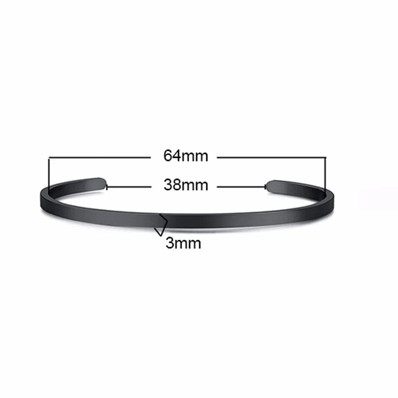 Bangle Bracelet Men, Cuff Bracelets, Stainless Steel Bracelet, Dainty Brazalets, Minimalist Bracelet Jewelry, Cuffs Bangles