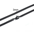 PENDRA Cuban Curb Link Chain Necklace
