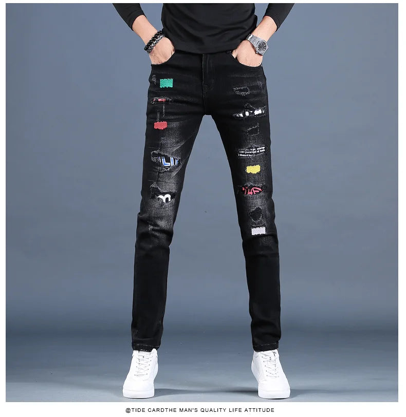 PENDRA Wholesale Ripped Hole Jeans