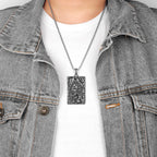 PENDRA Chinese Unicorn Boyfriend Steel Necklace