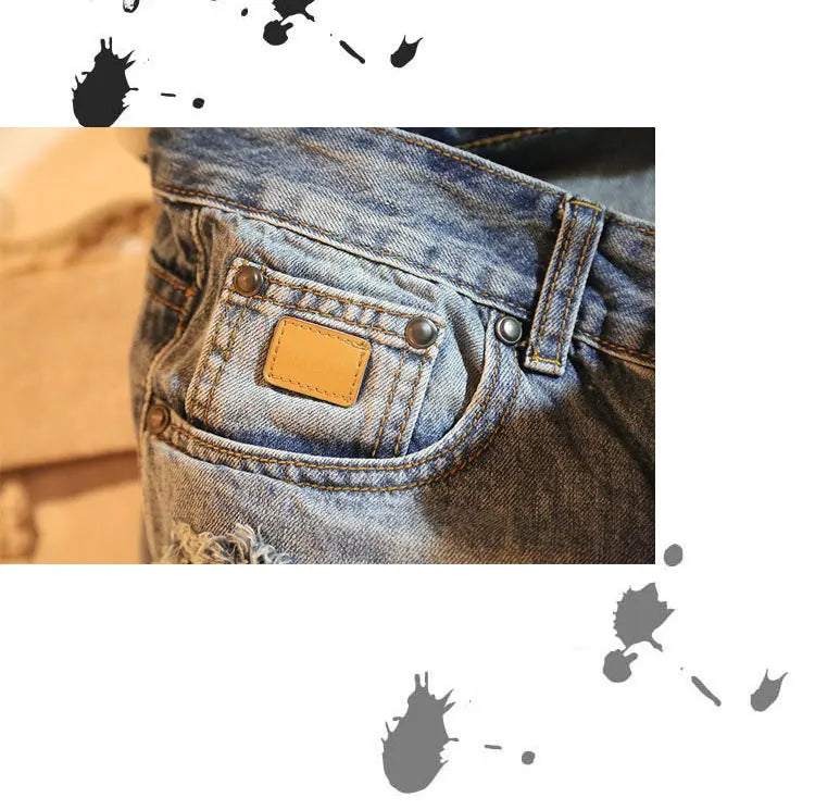 PENDRA Wholesale Ripped Hole Shorts