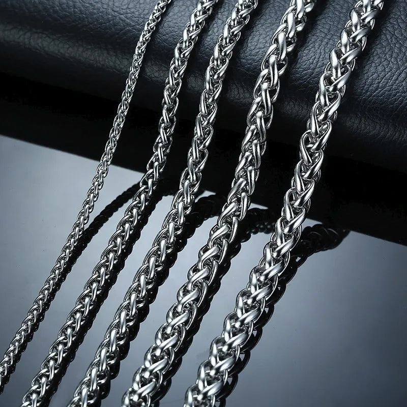 PENDRA Wheat Layer Chain Necklace