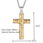 PENDRA Cross Gold Necklace