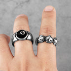 PENDRA Good Luck Poker Steel Ring